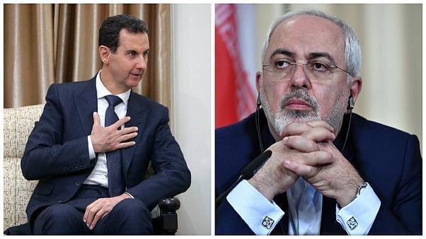 ظریف با بشار اسد ملاقات کرد ، تصاویر متفاوت از دو ملاقات مهم