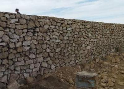 محوطه سازی ورودی آتشکده تاریخی آتشکوه در محلات