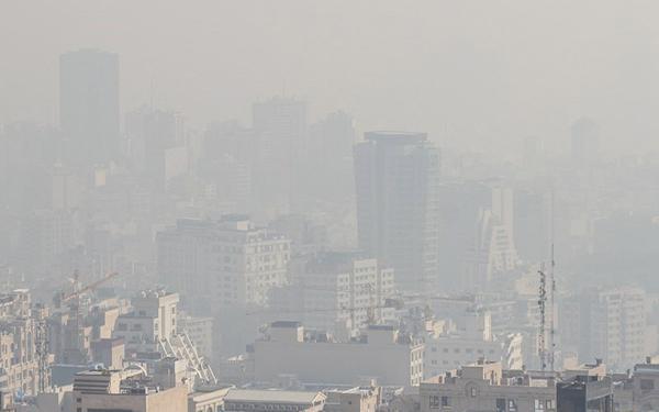 شرایط ناسالم هوا در بیشتر منطقه ها تهران