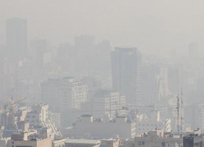 شرایط ناسالم هوا در بیشتر منطقه ها تهران